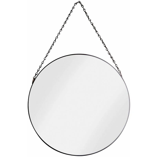 Black Metal Frame Mirror - Croydex