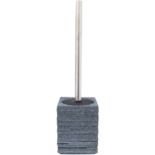 Toilet Brush with Holder Brick Anthracite Ridder Anthracite
