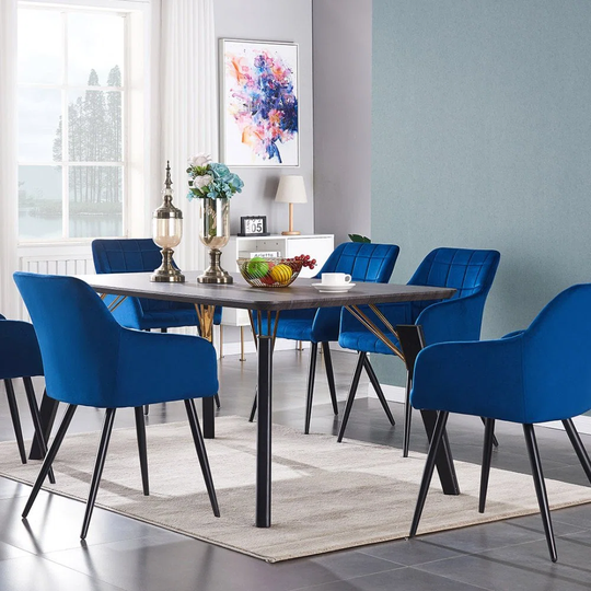 Yerres 6 - Person Dining Set