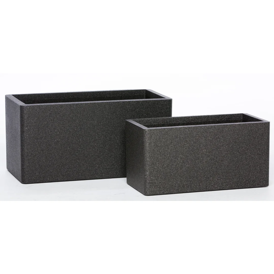 Bjarmi 2 Piece Plastic Planter Box Set