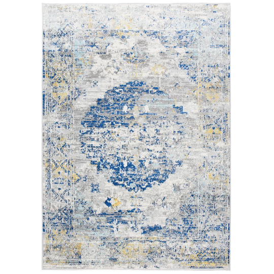 Gorou Flatweave Blue/Grey Rug