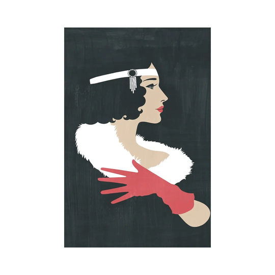 Golden Age Gals I by Grace Popp - Wrapped Canvas Painting