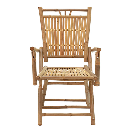 Bamboo Patio Dining Armchair