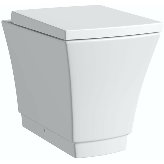 Mode - Austin back to wall toilet with soft close seat - White