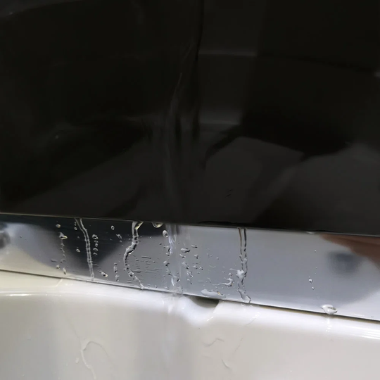 Vidalux Hydro SS712 Right Shower Cabin 1200 x 800-Black