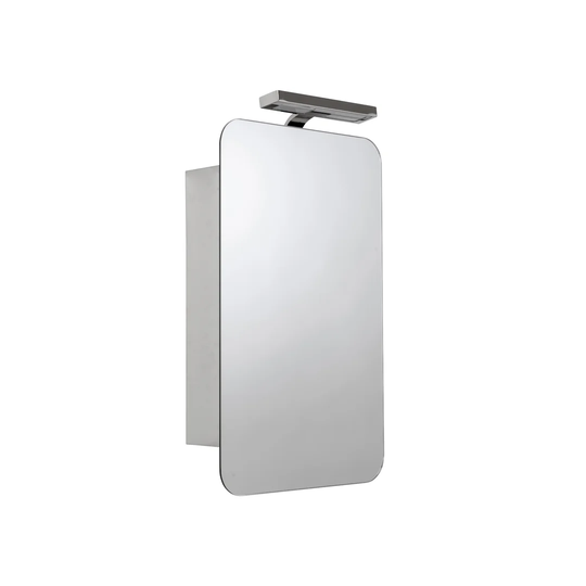 Illuminated 41cm x 67cm Surface Mount Mirror Cabinet with LED Lighting