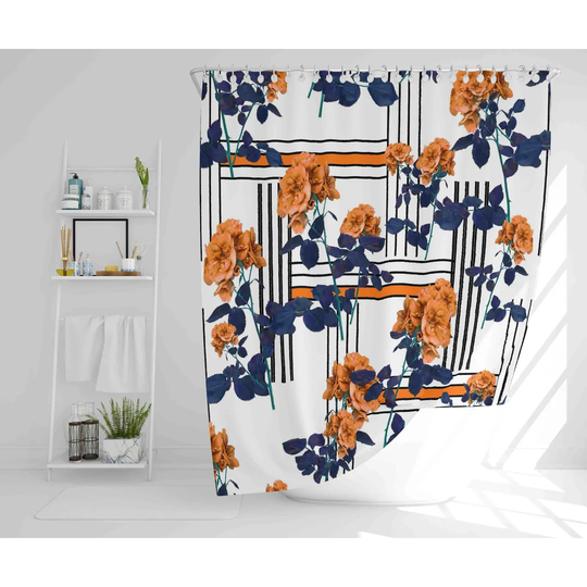 Wilksboro Polyester Shower Curtain Set