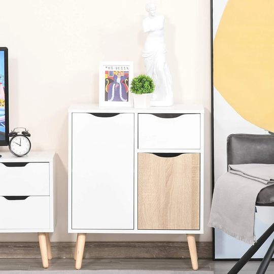 Ramsel 2 - Door 1 -Drawer Storage Cabinet