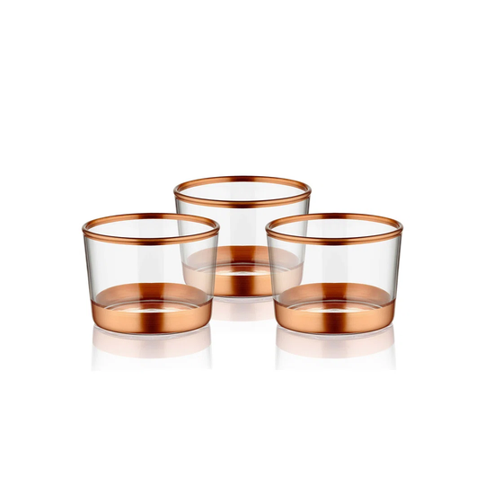 Set of 3 Glam bowls