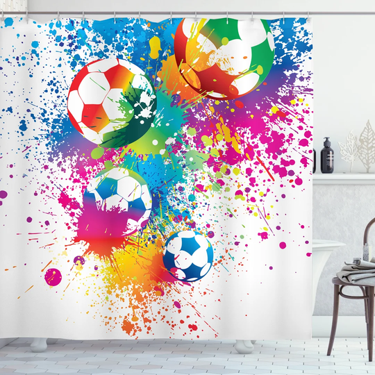Bethany-Ann 13 Piece Polyester Shower Curtain Set