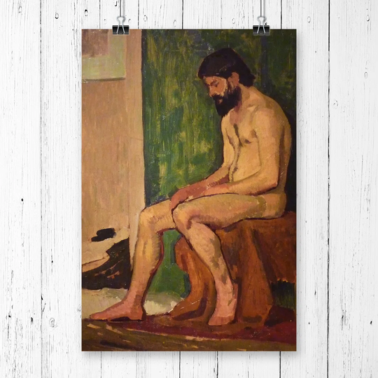 'Nude Man' by Roger de la Fresnaye Printing Print