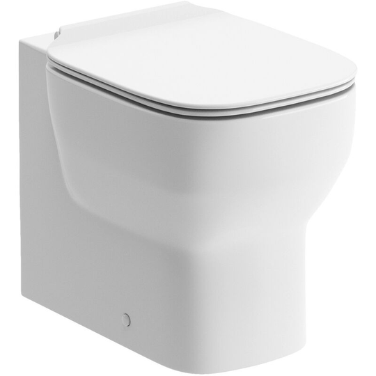 Signature - Achilles Back To Wall Toilet 535mm Projection - Soft Close Seat