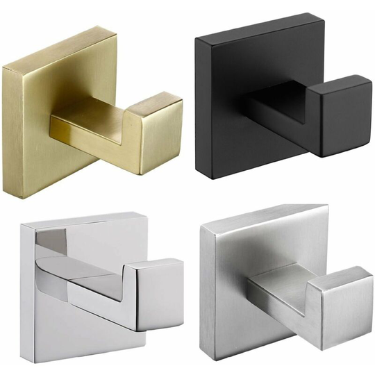 Bathroom Wall Hook, 4 Pieces, Towel Holder for Kitchen, Family and Office