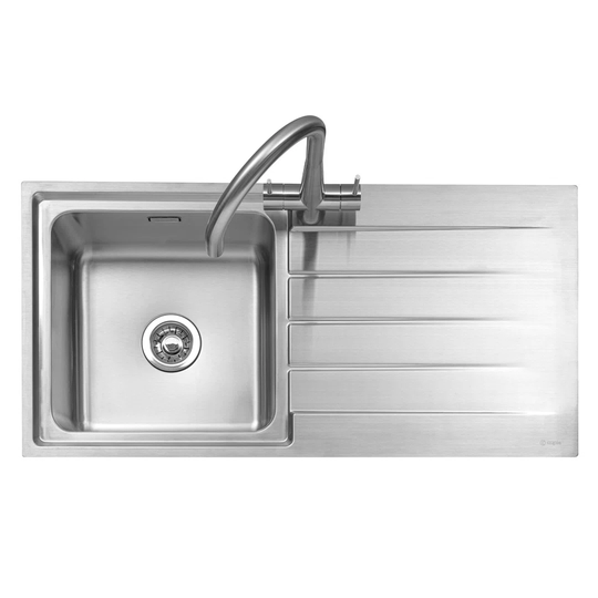 Rello Single Bowl Inset Kitchen Sink