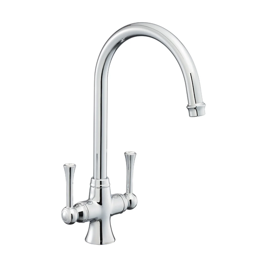 Estuary Twin Lever Monobloc Tap