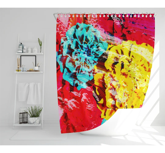 Dimitrin Polyester Shower Curtain Set