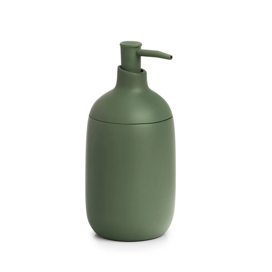 Armagh Soap dispenser "Modern", polyresin, sage green