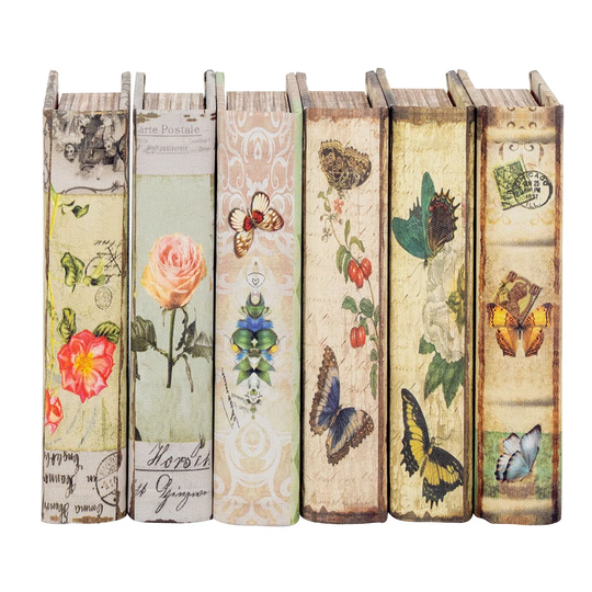 Decoration Book Shurtleff 6 Piece Decorative Box Set