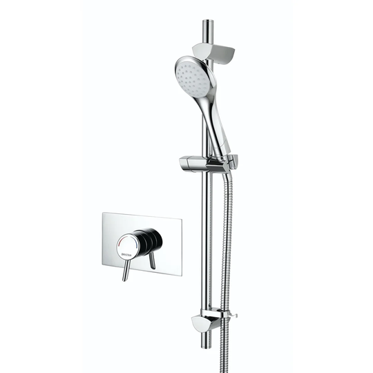 Acute Thermostatic Shower with Slider Rail