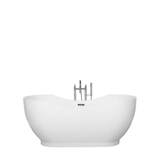 Tariq 1700 mm x 770 mm Freestanding Standard Bathtub