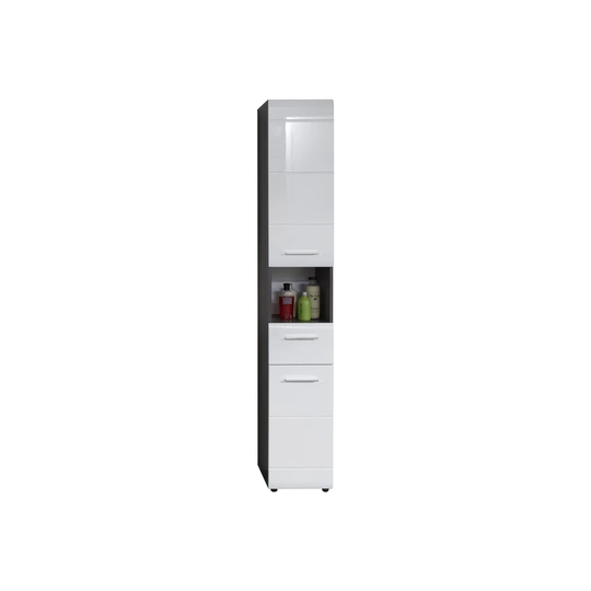 Mifley 30Cm W x 182Cm H x 31Cm D Free-Standing Tall Bathroom Cabinet