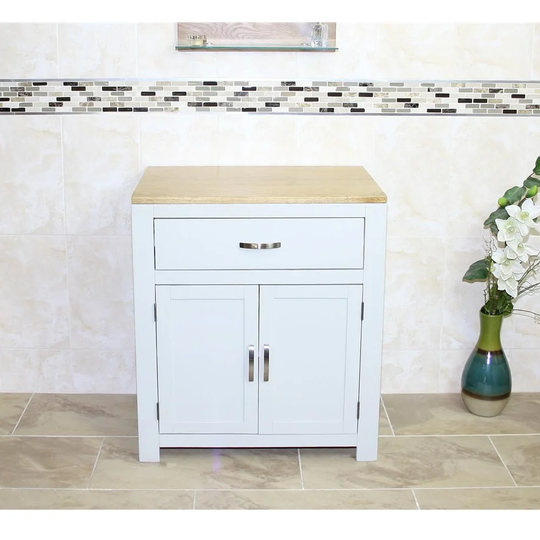 Ximena 70Cm W x 80Cm H x 47.5Cm D Free-standing Bathroom Cabinet