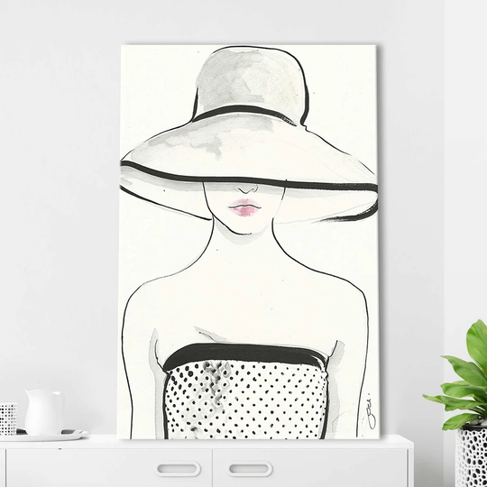 Thowing Shade by Jodi - Wrapped Canvas Painting Print