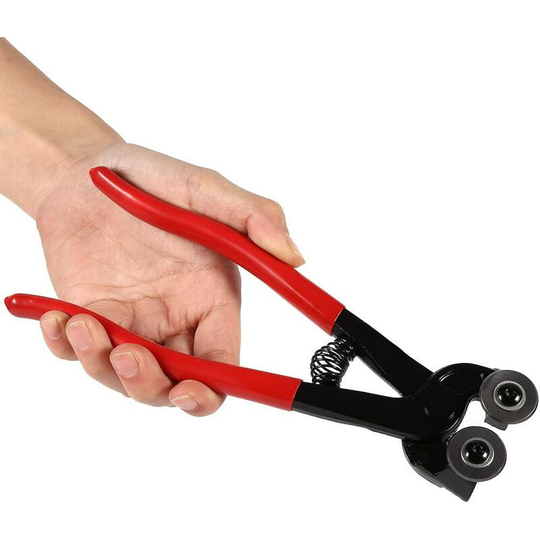 Perlerare - 200mm Mosaic Cutter Pliers, Hand Glass Cutter Pliers Ceramic Tile Mosaic Cutter, 55# Steel + YG8 Hard Metal - Cutting Thickness: 15mm