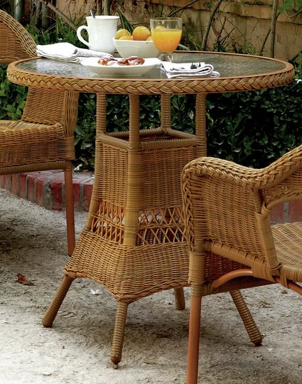 Chaska Rattan Dining Table
