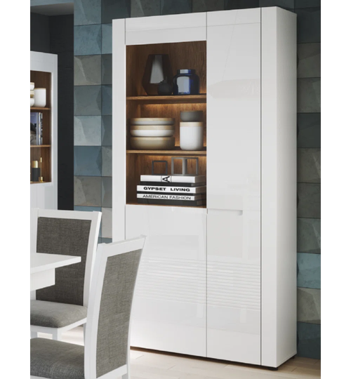 Eliza Large Display Cabinet with Lighting