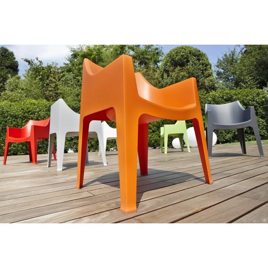 Carlos Stacking Dining Arm Chair