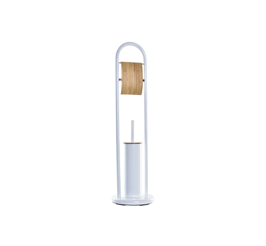 Free-Standing Toilet & Brush Holder