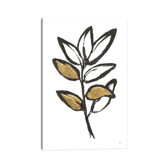 Leafed IX by Chris Paschke - Wrapped Canvas Painting