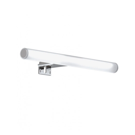 Monier 1 - Light Chrome/White Mirror Light