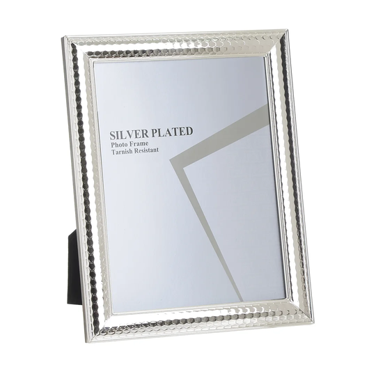Canfield 6" x 8" Silver Plated Metal Single Picture Frame