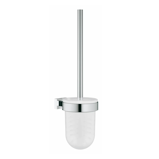 Essentials Wall-Mounted Toilet Brush and Holder