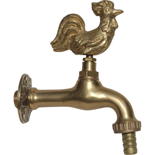 Rooster Brass Animal Faucet