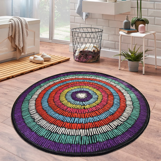 Severson Circle Bath Mat