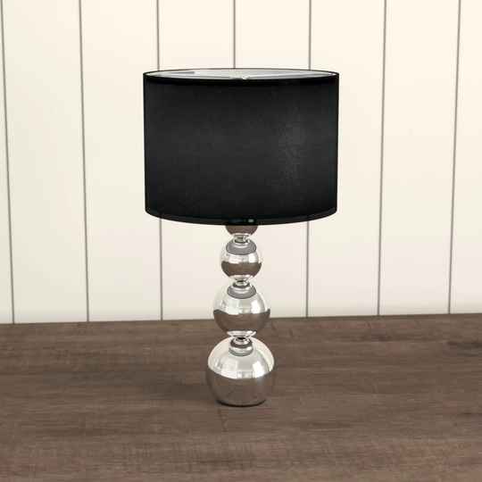 Chagnon 43cm Silver Table Lamp
