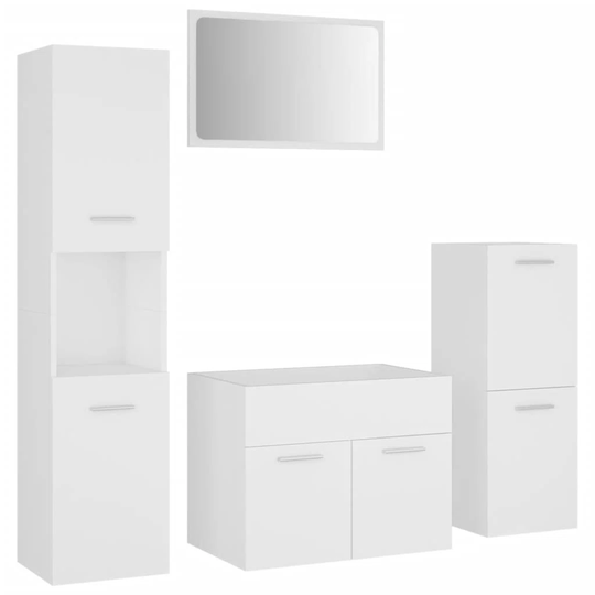 Jacoline 60Cm W x 46Cm H x 38.5Cm D Bathroom Storage Furniture Set