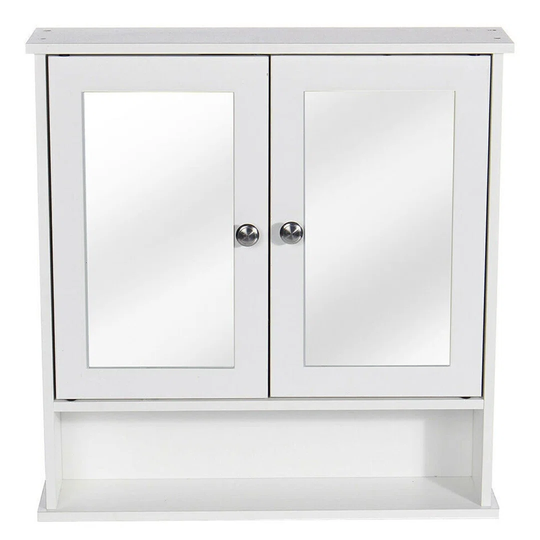 Hamford 56cm x 58cm Surface Mount Mirror Cabinet