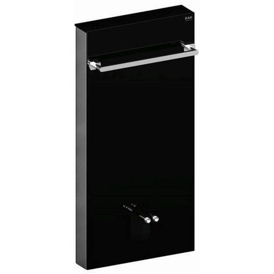 Rak Ceramics - rak Obelisk Black Cistern Cabinet for Back to Wall Bidet - FS12RAKCAB02 - Black
