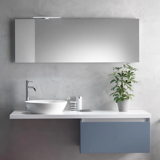 Tuvalu 4 Piece 140cm Bathroom Furniture Suite with LED