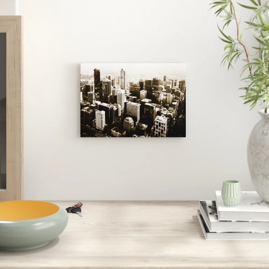 'Melbourne City Skyline Australia' Graphic Art