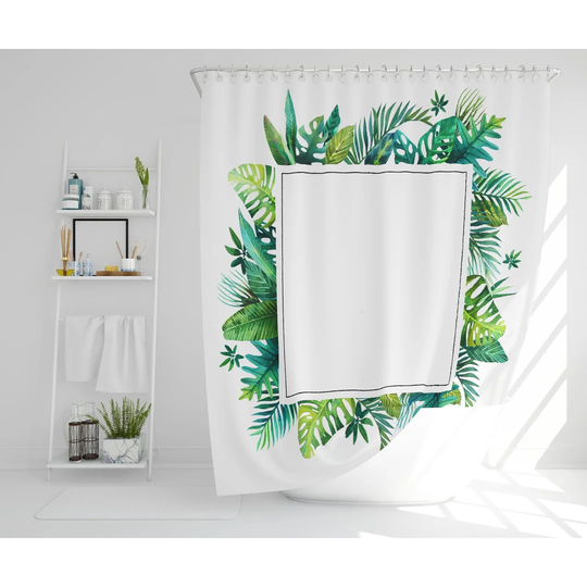 Florentina Polyester Shower Curtain