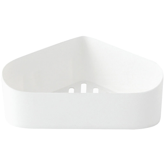 Bathroom Corner Shelf Adhesive Wall-mounted Storage Rack Holder Cabinets Bathtub Bath Shower Caddy Basket Organizer No Drilling Kitchen Corner