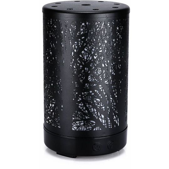 Betterlifegb - Ultrasonic Essential Oil Diffusers Electric Ferrous 100ml, BR-Life Quiet Humidifier, Waterless Timer and Auto Shut Off, 7 Colors