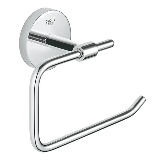 GROHE BauCosmopolitan Toilet paper holder, chrome finish, concealed fastening 40457001