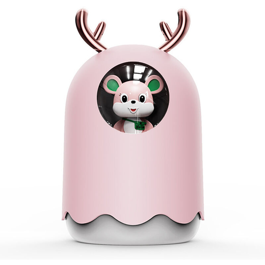 Superseller - 300mL Mist Humidifier Diffuser with Colorful Light Quiet Humidifier Desktop Night Light Auto Shut-Off Humidifier