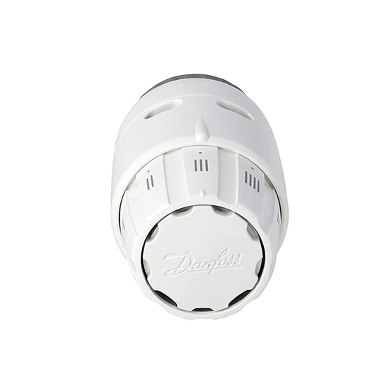 Danfoss Radiator Thermostat Ras-C2 Combi Pack Sensor & Trv Valve 15Mm, White